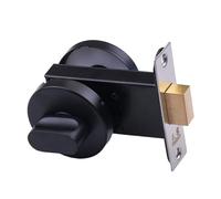 Cabine de toilette de qualité commerciale en acier inoxydable Porte sans clé pour salle de bain occupée désengagée Indicateurs de toilettes commerciales