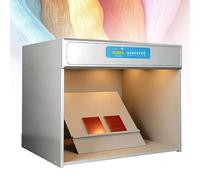 Cabine d'éclairage intelligente RVB à 4, 5 ou 6 sources lumineuses | Cabine d'évaluation des couleurs à LED, pour l'analyse colorimétrique en laboratoire(6 Light+Stand)