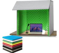 Cabine d'enregistrement insonorisée - Boîte d'isolation portable pour la réduction du bruit dans les studios de musique et les installations à domicile