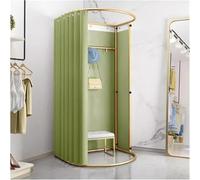 Cabine d'essayage de Magasin de vêtements, Cabine d'essayage temporaire, vestiaire, Rideau de Porte, vestiaire Simple pour Centre Commercial avec Rail, présentoir de Dressing Porta