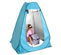 Cabine d'essayage de plage - SPRINGOS - Pop-up - 120 x 120 x 190 cm - Bleu - Tente multifonctionnelle