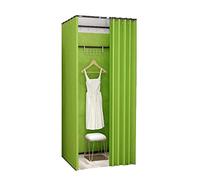 Cabine d'essayage portable avec pare-soleil - Facile à assembler, vestiaire temporaire spacieux pour magasin de vêtements, idéal pour les événements en plein air et les marchés.