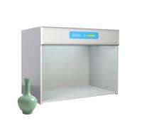 Cabine d'évaluation des Couleurs avec contrôleur et 6 Sources Lumineuses | Harmonisation professionnelle des couleurs (4, 5 ou 6 sources) ; convient à la céramique, aux chaussures et à la maroquinerie