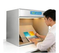 Cabine d'évaluation des couleurs, boîte lumineuse professionnelle pour correspondance des couleurs avec plusieurs sources lumineuses, pour l'impression textile, l'évaluation des couleurs du cu 5light