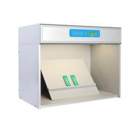 Cabine d'évaluation des Couleurs Profession, 4/5/6 Sources Lumineuses LED | Cabine d'évaluation des couleurs pour une analyse précise (impressions, quincaillerie, cuir, plastique, tissus)