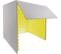 Cabine d'isolation vocale portable pour microphone, couverture insonorisée de bureau, solution de réduction du bruit pour studio de musique, chambre à coucher et maison
