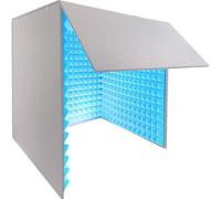 Cabine d'isolation vocale portable pour microphone, couverture insonorisée de bureau, solution de réduction du bruit pour studio de musique, chambre à coucher et maison