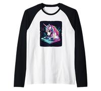 Cabine DJ licorne pour s'amuser et écouter de la musique sans arrêt Manche Raglan