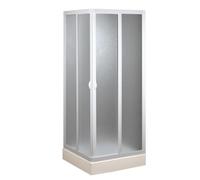 CABINE DE DOUCHE 70x100CM PVC CRILEX ACRYLIQUE 2 PORTES COULISSANTES CENTRALES