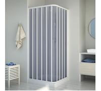 Cabine douche 90x90CM H185 en Plastique pvc modèle Energy avec l’ouverture latérale