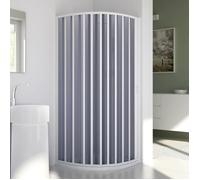 CABINE DE DOUCHE CIRCULAIRE PVC 1 OUVERTURE LATERALE PORTE UNIQUE
