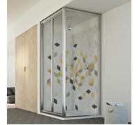 CABINE DE DOUCHE 70X90 H198 1 PORTE PLIANTE VERRE TRANSPARENT OUVERTURE 70