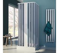 Cabine douche trois côté 90x100x90 CM H185 en Plastique pvc modèle Nova