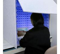 Cabine Enregistrement Portable, Bouclier De Microphone Professionnel, Cabine Vocale Portable Pour Enregistrement Sonore, Mousse Insonorisante, Panneaux Acoustiques, Bouclier isolation Acoustique