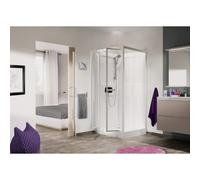 Cabine Kineprime 3 80 2 Portes Haut Transparent Th - KINEDO CA652TTN