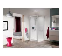 Cabine Kineprime 90 Pivotant Bas Transparent Meca - KINEDO CA560MTN