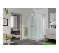 Cabine Kineprime Glass 100X80 2P Bas Meca - KINEDO CA900MTN