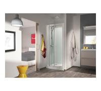 Cabine Kineprime Glass 90 Niche 2P Haut Th - KINEDO CA9530TTN