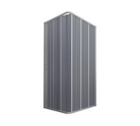 CABINE PAROI DE DOUCHE ACCORDÉON PVC PLIANTE OUVERTURE LATERALE H185