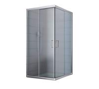 CABINE DE DOUCHE PAROI DE DOUCHE 100x70 H185 CM VERRE OPAQUE ANGULAIRE ALABAMA