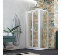 CABINE PAROIS DE DOUCHE PIVOT H 185 CM EN ACRYLIQUE MOD. DELTA DUO
