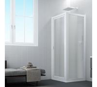 CABINE PAROIS DE DOUCHE PIVOT 80X80 CM H 185 EN ACRYLIQUE MOD. SIGMA DUO