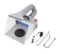 Cabine Peinture, Filtre d'extracteur de Cabine de Pulvérisation D'artisanat de Kit de Cabine de Pulvérisation D'aérographe Filtre (Prise UE 100-240V)