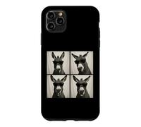 Cabine Photo Amusante pour Amoureux des ânes Coque pour iPhone 11 Pro Max
