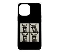 Cabine Photo Amusante pour Amoureux des ânes Coque pour iPhone 13 Pro Max