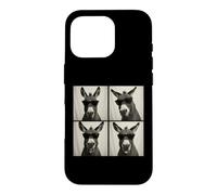Cabine Photo Amusante pour Amoureux des ânes Coque pour iPhone 16 Pro