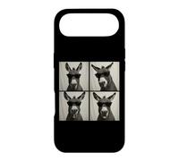 Cabine Photo Amusante pour Amoureux des ânes Coque pour iPhone Air