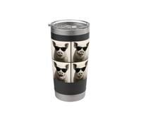 Cabine photo amusante pour amoureux des cochons Gobelet isotherme en acier inoxydable double paroi