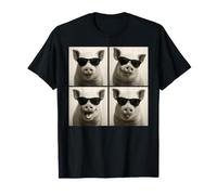 Cabine Photo Amusante pour Amoureux des cochons T-Shirt