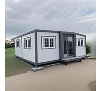 Cabine portable modulaire de luxe multi-fonctions maison salon à vendre villas boutique, bar, restaurant, dortoir, abri auto, maison de garde
