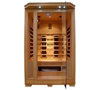 CABINE SAUNA INFRA ROUGE 2 PLACES LUXE