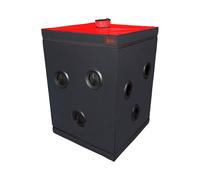 Cabine Scandale Kink Club - Noir et Rouge Secret Dome -Loveroom - Mobilier BDSM