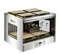Cabine sèche pour aérographe à séchage rapide 300 W 60 S, cabine de séchage de peinture silencieuse en acier inoxydable avec ventilateur d'extraction et tuyau de 2 m