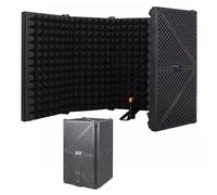 Cabine Studio Vocale Cabine Pliable de Bouclier D'isolation de Microphone, Portable Couverture Insonorisée de Bureau Cabine Vocale, Équipement D'enregistrement de Studio, Salle D'insonorisation(Color: