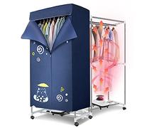 CABINE Vêtements Portables Électriques Sècheur Airer 1000W Launchage Chauffé À Linge Détinghine de Charge 20 Kg Double Couche/A