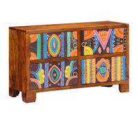 Cabinet à chaussures 90 x 35 x 55 cm Bois d'Acacia Massif vidaXL