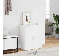 Cabinet à chaussures avec étagère Bois d'ingénierie Rangement de Rack à vidaXL v