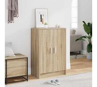 Cabinet à chaussures avec étagère Bois d'ingénierie Rangement de Rack à vidaXL v