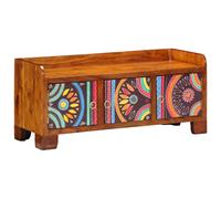 Cabinet à chaussures avec stockage Multicolore 90 x 35 x 40 cm vidaXL