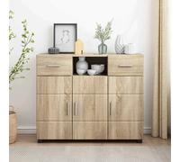 Cabinet avec rangement en bois d'ingénierie pour le salon intérieur vidaXL vidaX