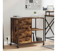 Cabinet avec Station de Charge avec tiroir Bois d'ingénierie Chargeur vidaXL vid