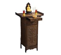 Cabinet bouddhiste Nouvelle table d'offrande de style chinois, table de bouddha, maison, niche bouddhiste simple, moderne et économique, table d'hommage, table d'encens, petite table de dieu, armoire,
