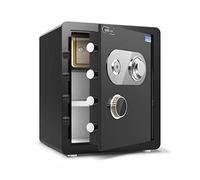 Cabinet Box The High Security Mechanical Lock All Steel Safe Large Capacity 45cm Anti-Theft Wall Safes,