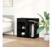 Cabinet cosmétique en chêne noir vidaXL 80x40x75 cm en bois d'ingénierie