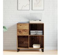 Cabinet d enregistrement en chêne artisan 84,5x38x89 cm en bois d ingénierie