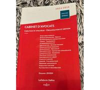 Cabinet D'avocats - Création Et Stratégie, Organisation Et Gestion - Edition 2021-2022